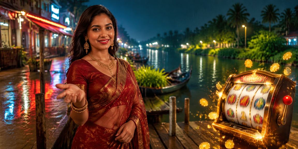 নিয়ন আলোয় গাজীপুরের স্লট গেম পারফরম্যান্সের দৃশ্য